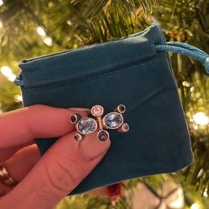 Sterling Silver Topaz Ring